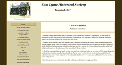 Desktop Screenshot of civilwar.eastlymehistoricalsociety.org
