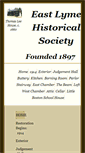 Mobile Screenshot of leehousetour.eastlymehistoricalsociety.org